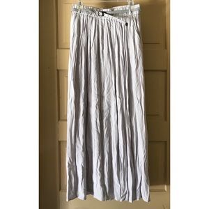 NWOT Joan Vass New York Pleaded Maxi Skirt - S